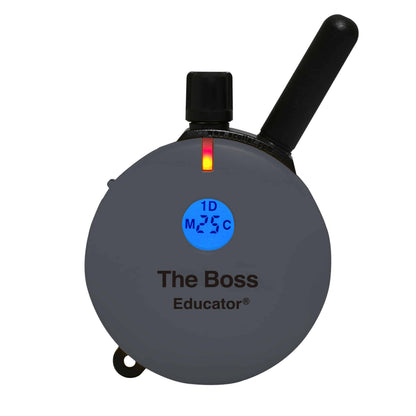 Educator ET-802 The Boss Remote E-Collar – 1 Mile Waterproof 2-Dog Trainer - 2025-07-18-ET-800Gray-Front-Skin-scaled