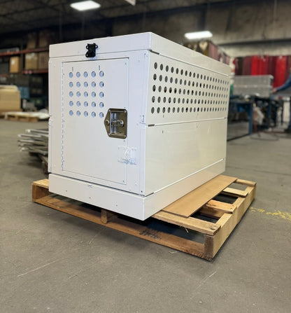 Large professional K9 collapsible dog box made in USA