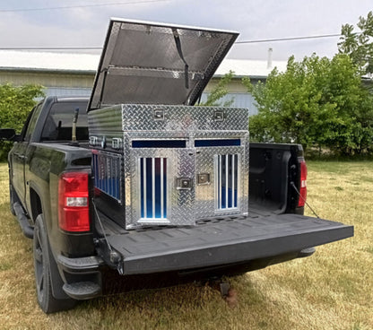 Owens Double Compartment Top Storage Animal Control Dog Box 55107