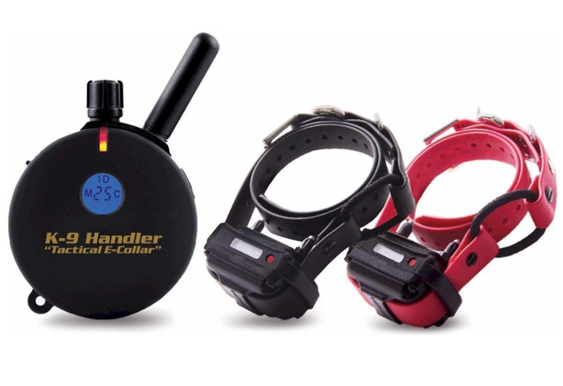 Educator K9-802 Handler E-Collar 1 Mile Big 2 Dog Remote Trainer