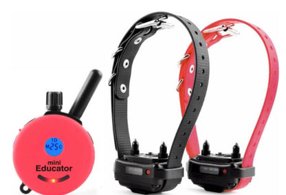 E-Collar ET-302 Mini Educator 2-Dog Remote Trainer – 1/2 Mile Training System