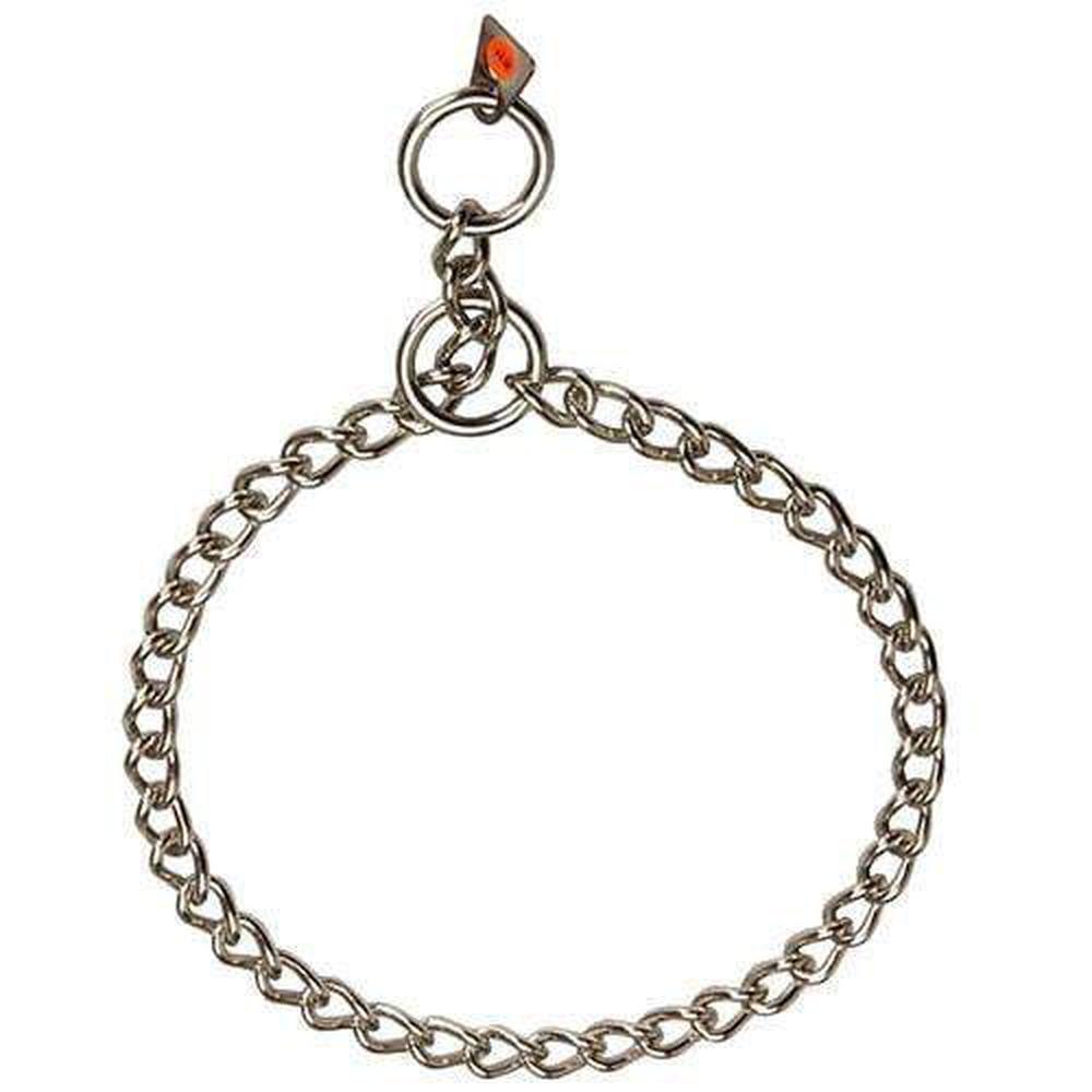 Herm Sprenger slide chain collar – stainless steel training collar for dogs, designed for smooth correction and control