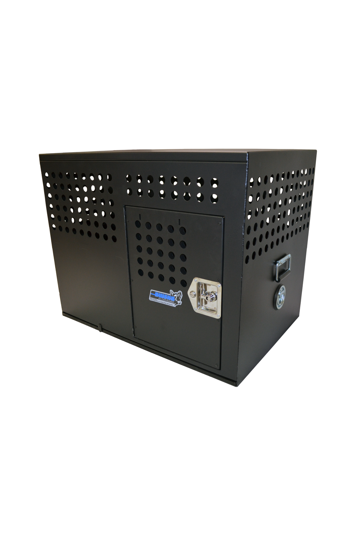 Owens 55310W Professional K9 Series Large Tactical Dog Crate Side Door White Mill Finish Aluminum 36"W x 24"D x 29"H - 55310_28857462-efd2-49cf-9a85-ec665640825b