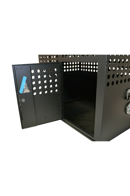 Owens 55312 Professional K9 Series Large Tactical Dog Crate Opposite Side Door Black Mill Finish Aluminum 36"W x 24"D x 29"H - 55310_2_67a9c8aa-4053-48a8-a505-8d5676ba7555