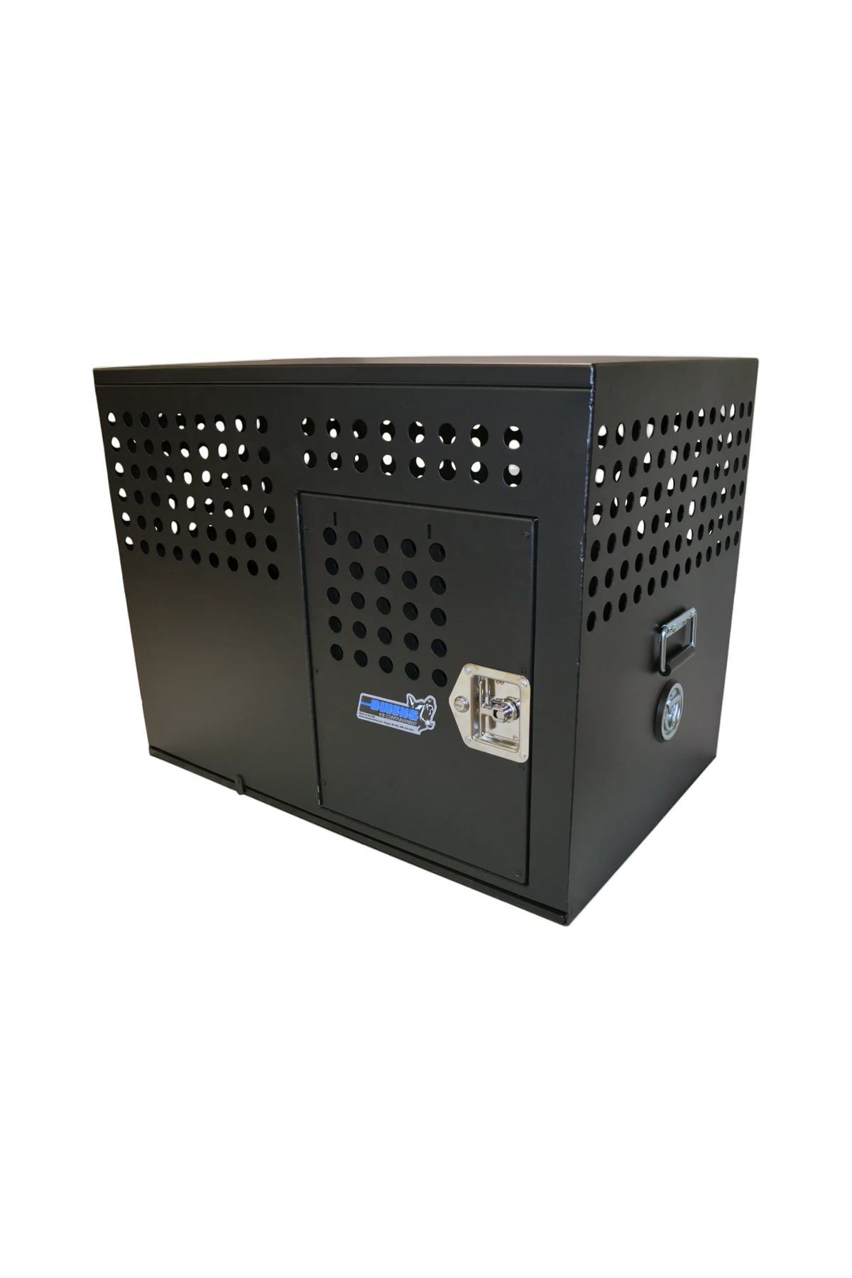 Owens 55312 Professional K9 Series Large Tactical Dog Crate Opposite Side Door Black Mill Finish Aluminum 36"W x 24"D x 29"H - 55310_6ddcb7b0-1da2-415d-aaef-2815b46a3209