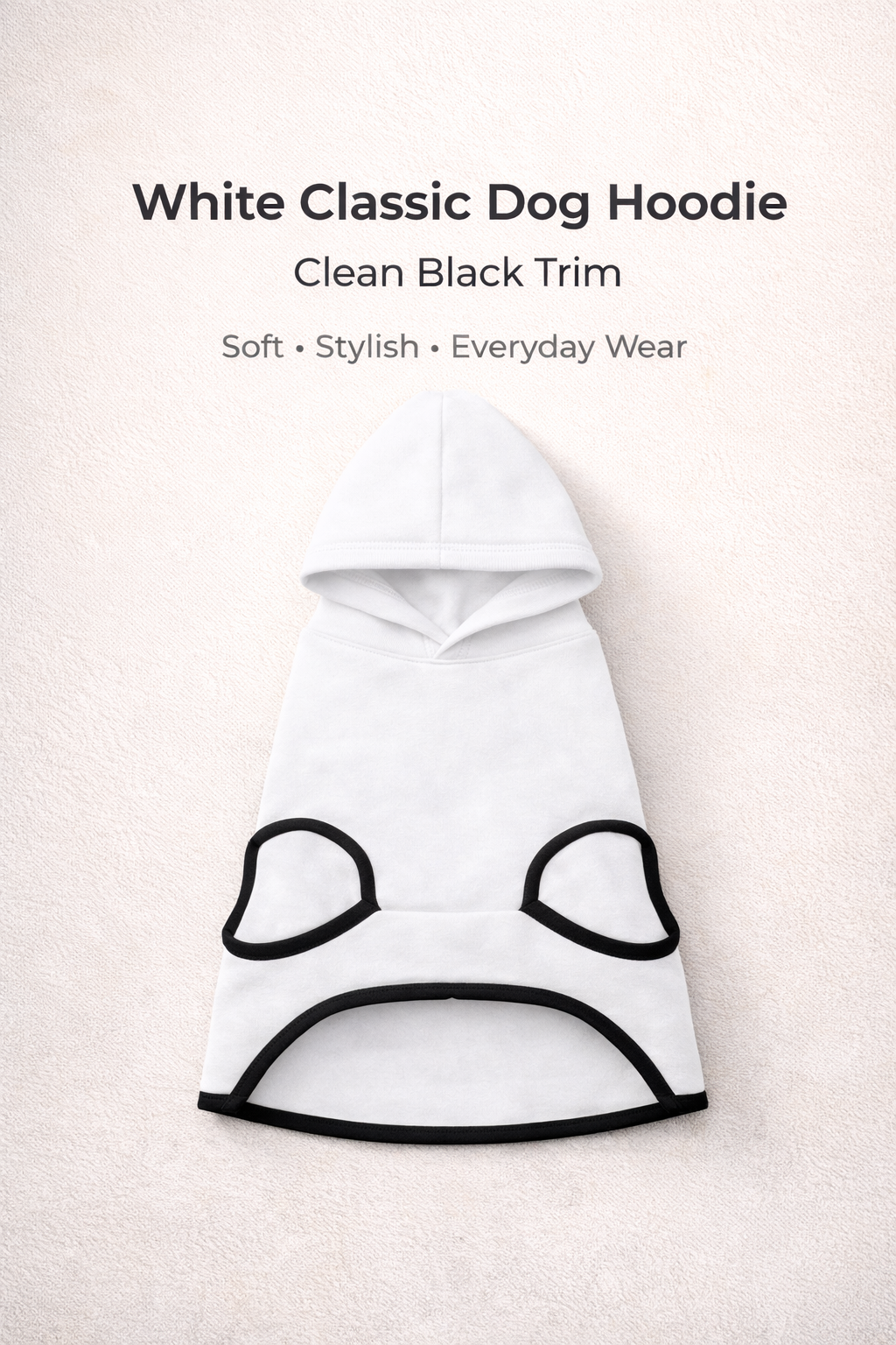 Personalized Dog Hoodie with Name – Custom Dog Sweatshirt with Free Personalization, Cute Pet Apparel for Small to Large Dogs