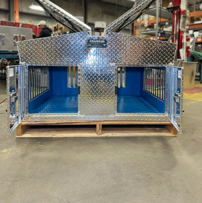 Owens Hunter Dog Box Series Big T Double Compartment With Dual Lid Top Storage - 55014