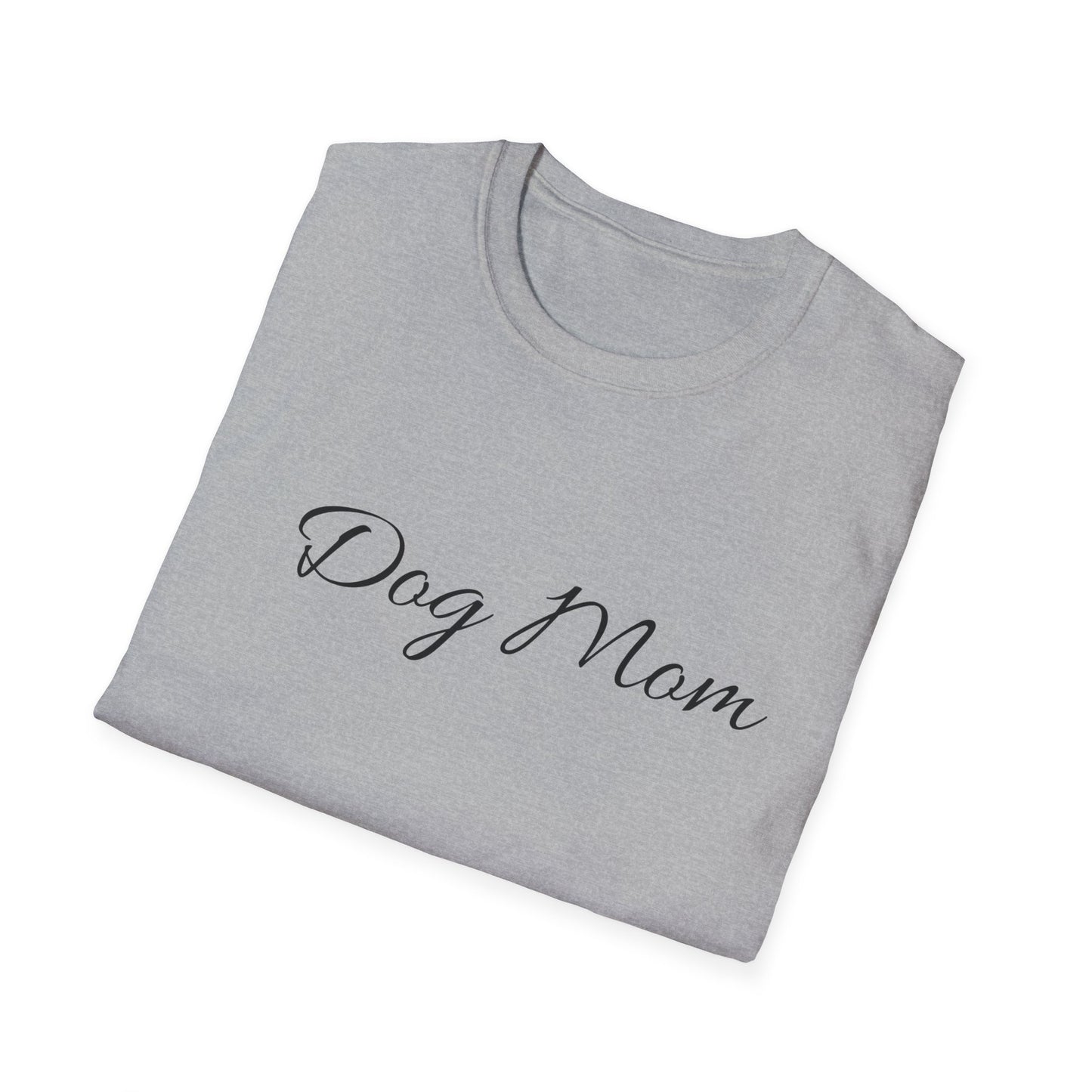 Dog Mom T-Shirt for Women – Cute Graphic Dog Lover Shirt, Soft Casual Pet Mom Tee