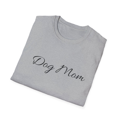 Dog Mom T-Shirt for Women – Cute Graphic Dog Lover Shirt, Soft Casual Pet Mom Tee