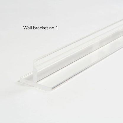 Hiddin Clear Pet Gate – Modern Acrylic Wall Mounted Lucite Zig Zag Dog Gate (Tall)