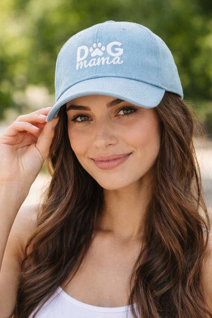 Personalized Dog Mom Hat with Free Pet Name – Custom Dog Lover Baseball Cap