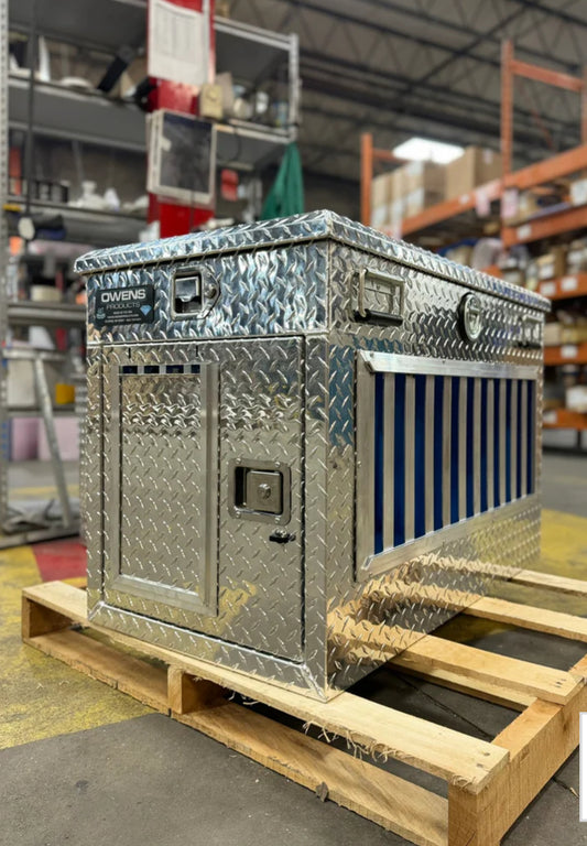 Owens Dog Box Hunter Series Single Compartment With Top Storage