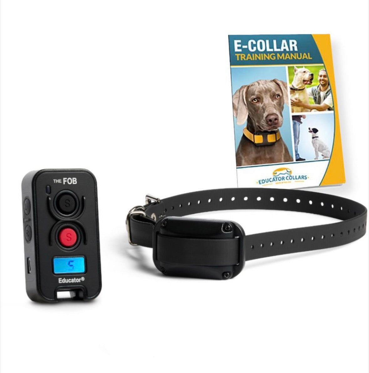 Educator FE-560 FOB Dog Training Collar | Vibration, Tone & Blunt Stimulation