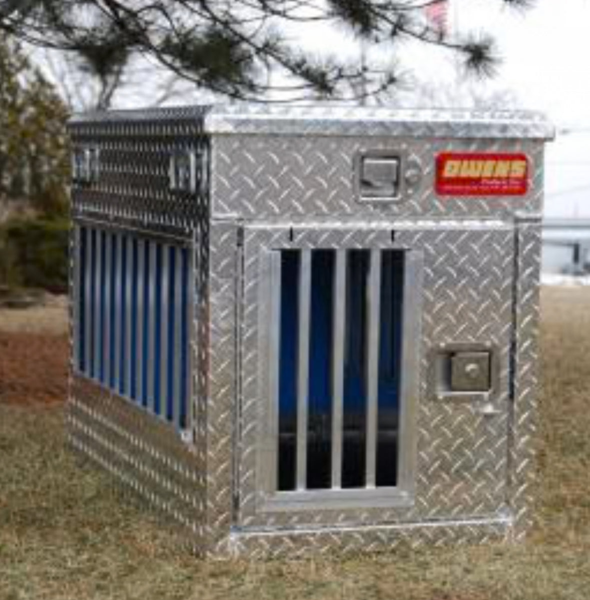 Owens Dog Box Hunter Series Single Compartment With Top Storage