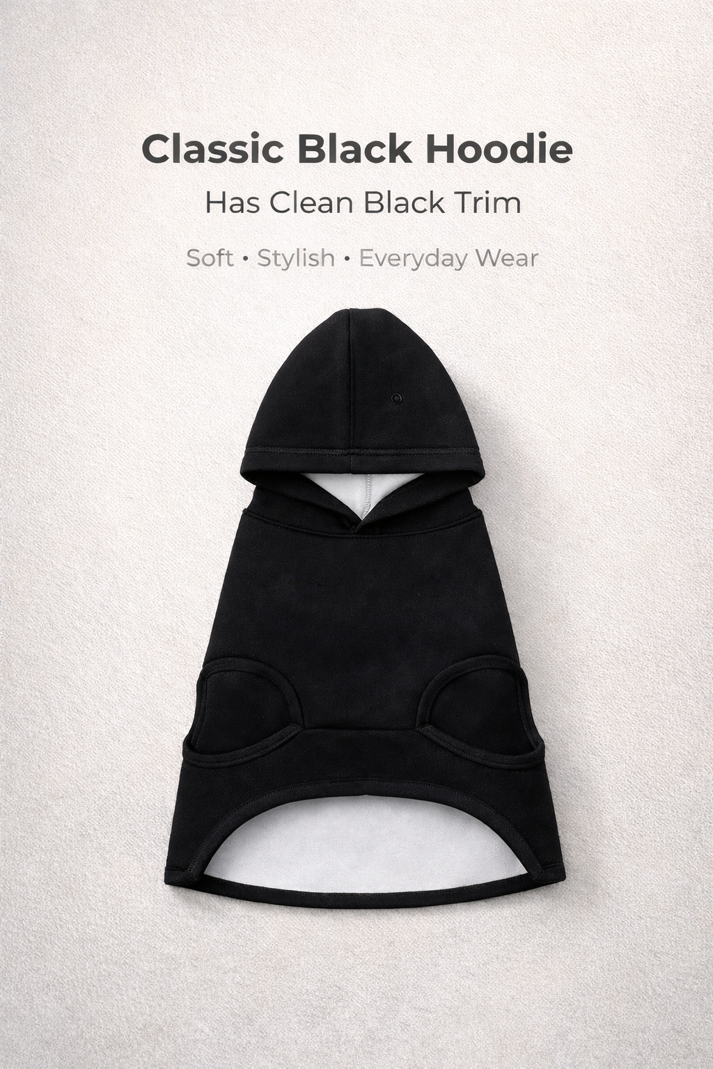 Custom Dog Hoodie with Free Name Personalization – Soft Pet Hoodie for Small & Large Dogs, Personalized Dog Clothes