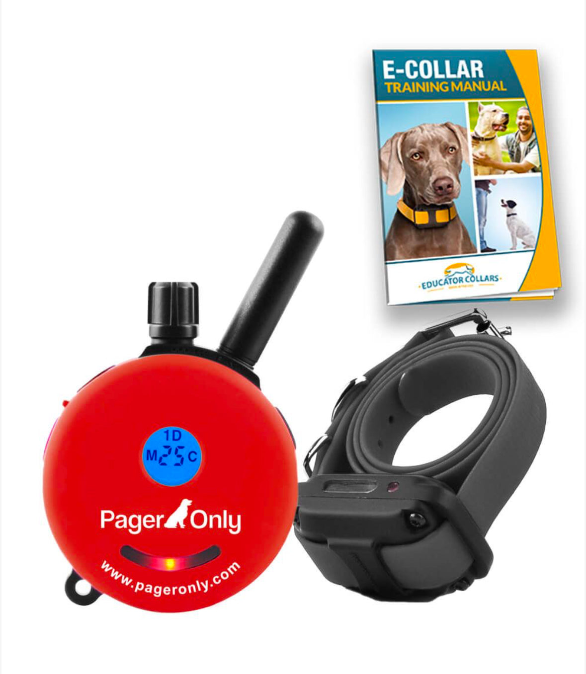 E-Collar PG-300 Vibration Pager Only Dog Trainer 1/2 Mile