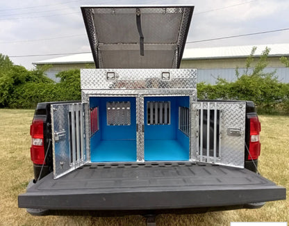 Owens Double Compartment Top Storage Animal Control Dog Box 55107