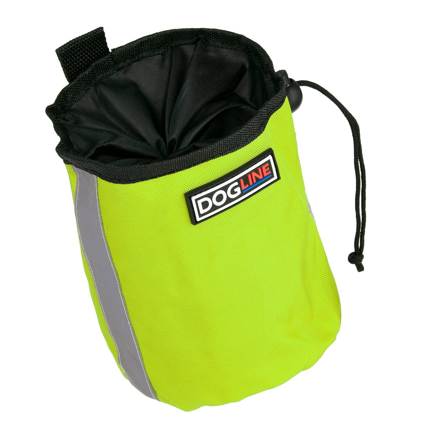 Beta treat pouch for dogs with built-in waste bag dispenser, hands-free design for training and walks