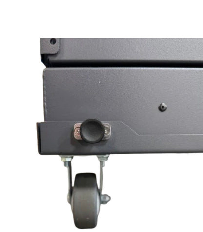 Owens Utility Cart Dog Box Accessory 55261 for Professional K9 Series Large Collapsible Single Dog Box | Mill Finish Aluminum