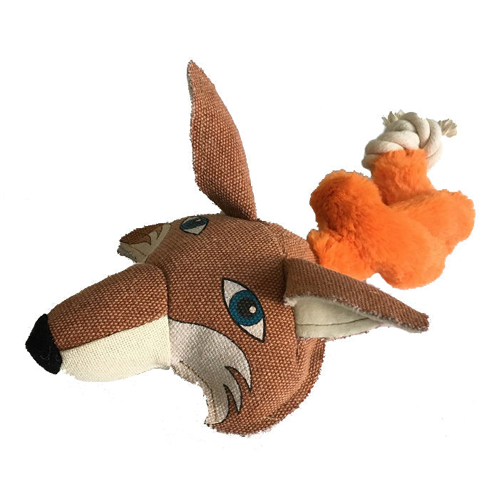 Safari animal-themed dog toys set with durable ball and rope, perfect for interactive play and chewing