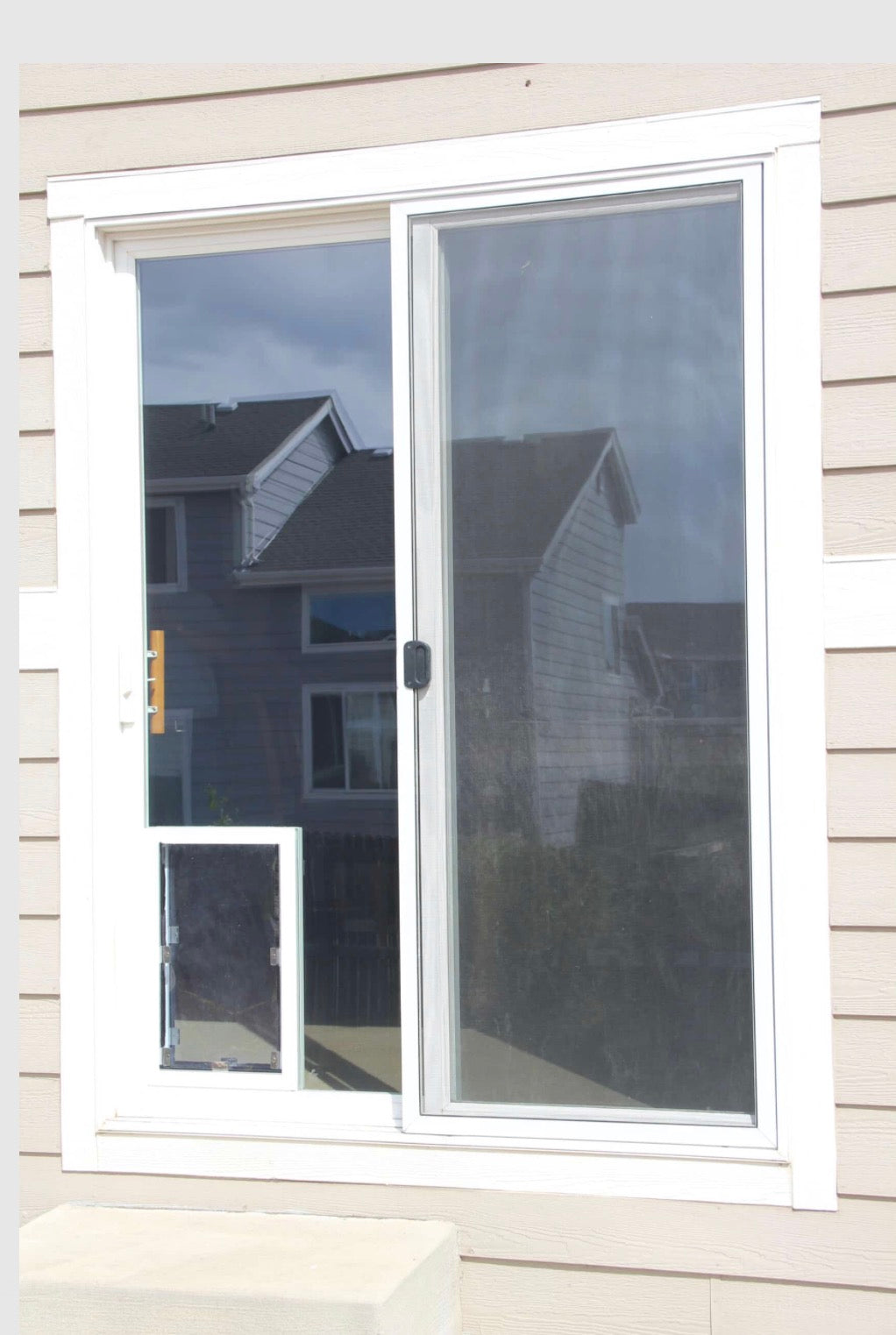 Hale Pet Door In-Glass Model — dog door for glass doors and windows, built into new tempered glass (photo 6)