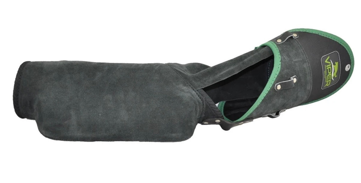 Viper curved leather training and trial bite sleeve for left arm