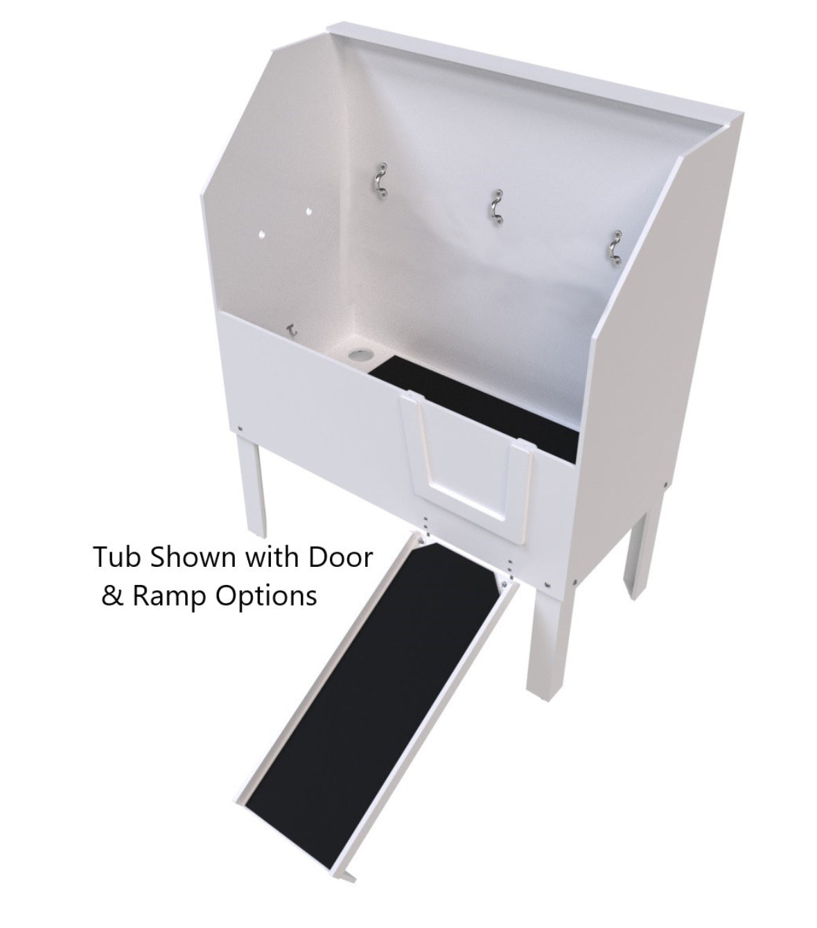 Poly Pet Professional Grooming Tub 58”