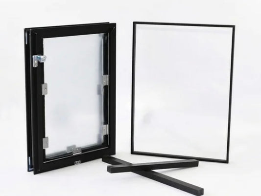Hale Pet Door In-Glass Model — dog door for glass doors and windows, built into new tempered glass (photo 1)