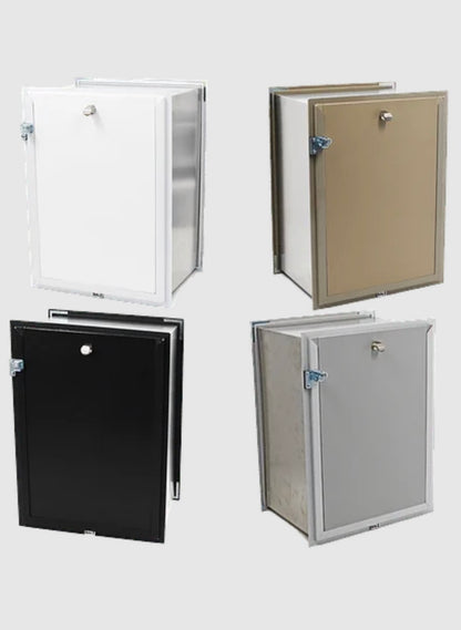Hale Wall Model Pet Door for Dogs & Cats – Insulated In-Wall Doggy Door with Tunnel System
