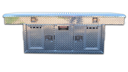 Owens Dog Box Hunter Series 55072 Double Compartment With Top Storage Crossover Standard Vents