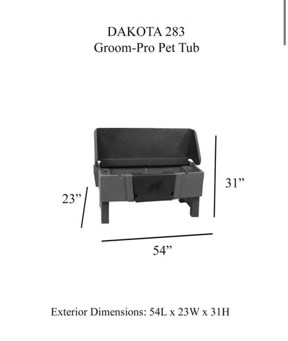 Dakota283 Groom Pet Pro Tub