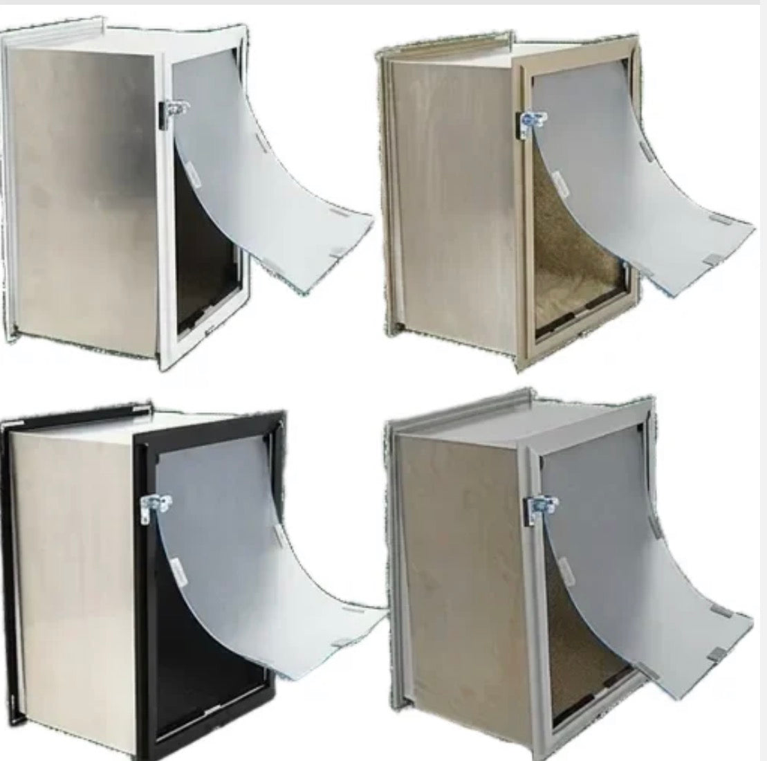 Hale Wall Model Pet Door for Dogs & Cats – Insulated In-Wall Doggy Door with Tunnel System