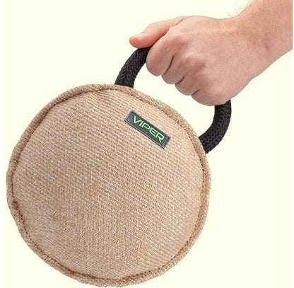 Viper French Linen Round Bite Pillow