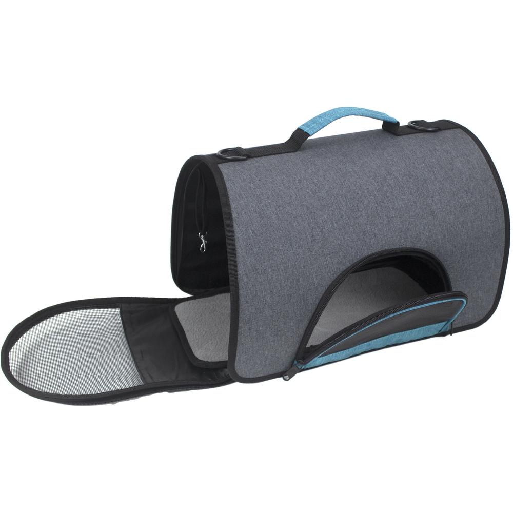 Dual color collapsible pet carrier – lightweight, portable, and easy-to-store carrier for small dogs and cats