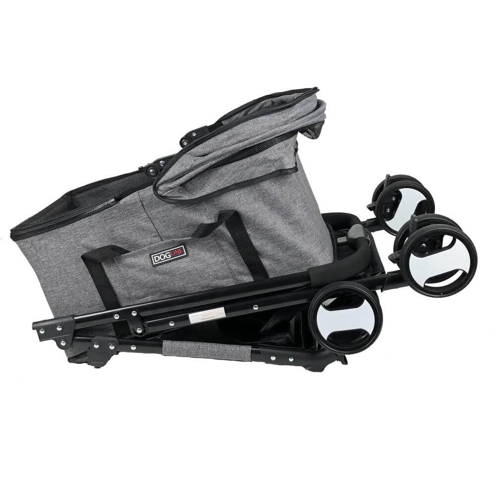 Executive pet stroller with removable cradle – luxury pet transport with comfort, safety, and convenience for small dogs and cats