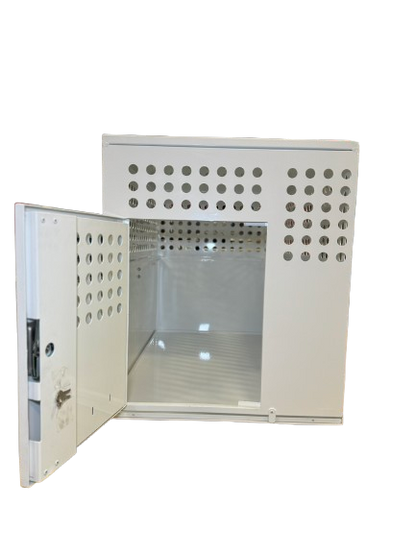 Owens 55328 Professional K9 Series Large Tactical Dog Crate End Door White Mill Finish Aluminum 24"W x 36"D x 29"H - IMG_2860-removebg-preview