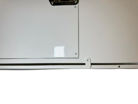 Owens 55328 Professional K9 Series Large Tactical Dog Crate End Door White Mill Finish Aluminum 24"W x 36"D x 29"H - IMG_2873-removebg-preview
