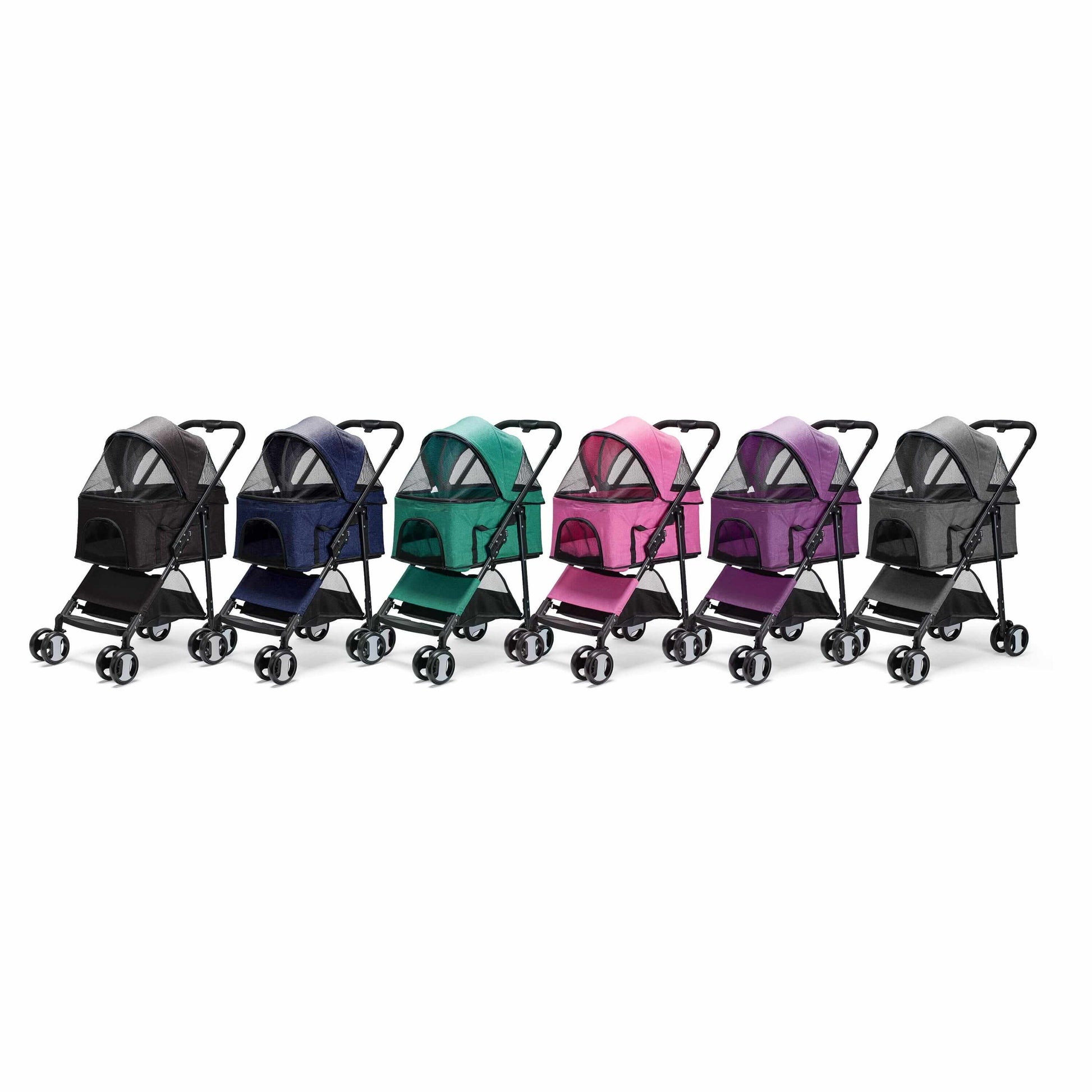 Executive pet stroller with removable cradle – luxury pet transport with comfort, safety, and convenience for small dogs and cats