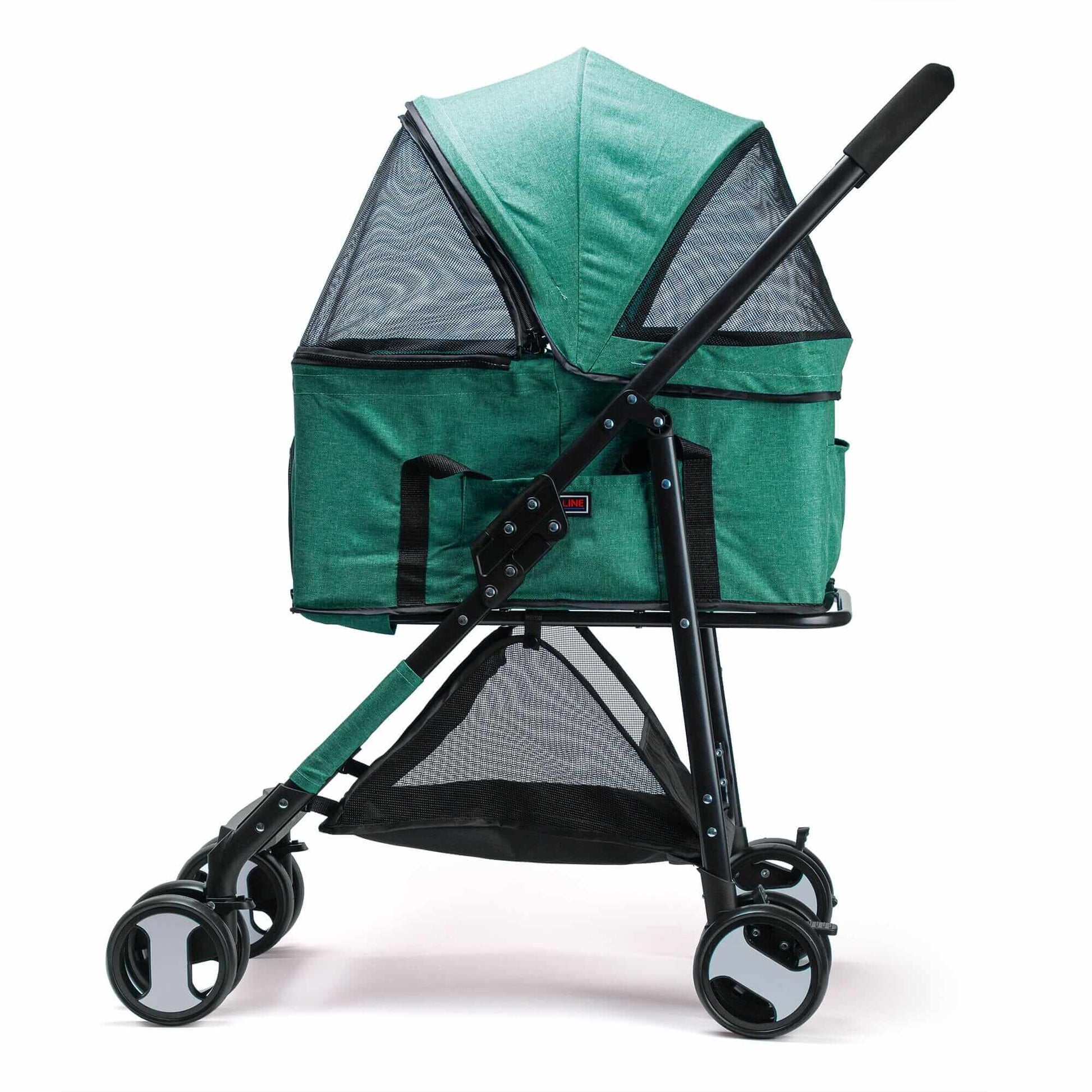Executive pet stroller with removable cradle – luxury pet transport with comfort, safety, and convenience for small dogs and cats