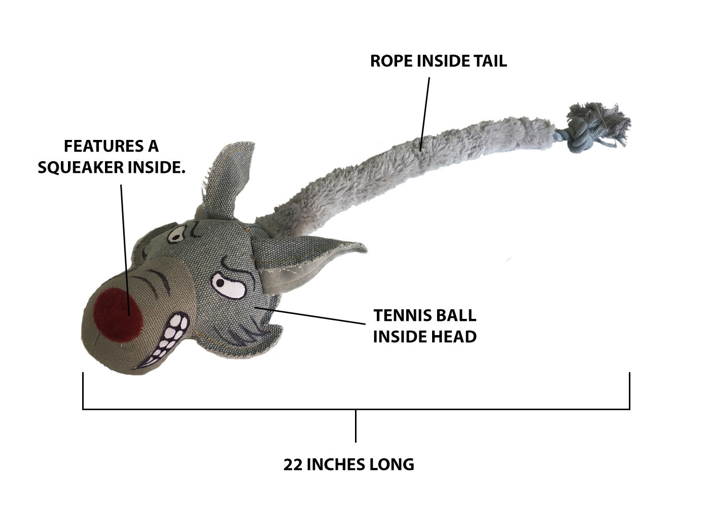 Safari animal-themed dog toys set with durable ball and rope, perfect for interactive play and chewing