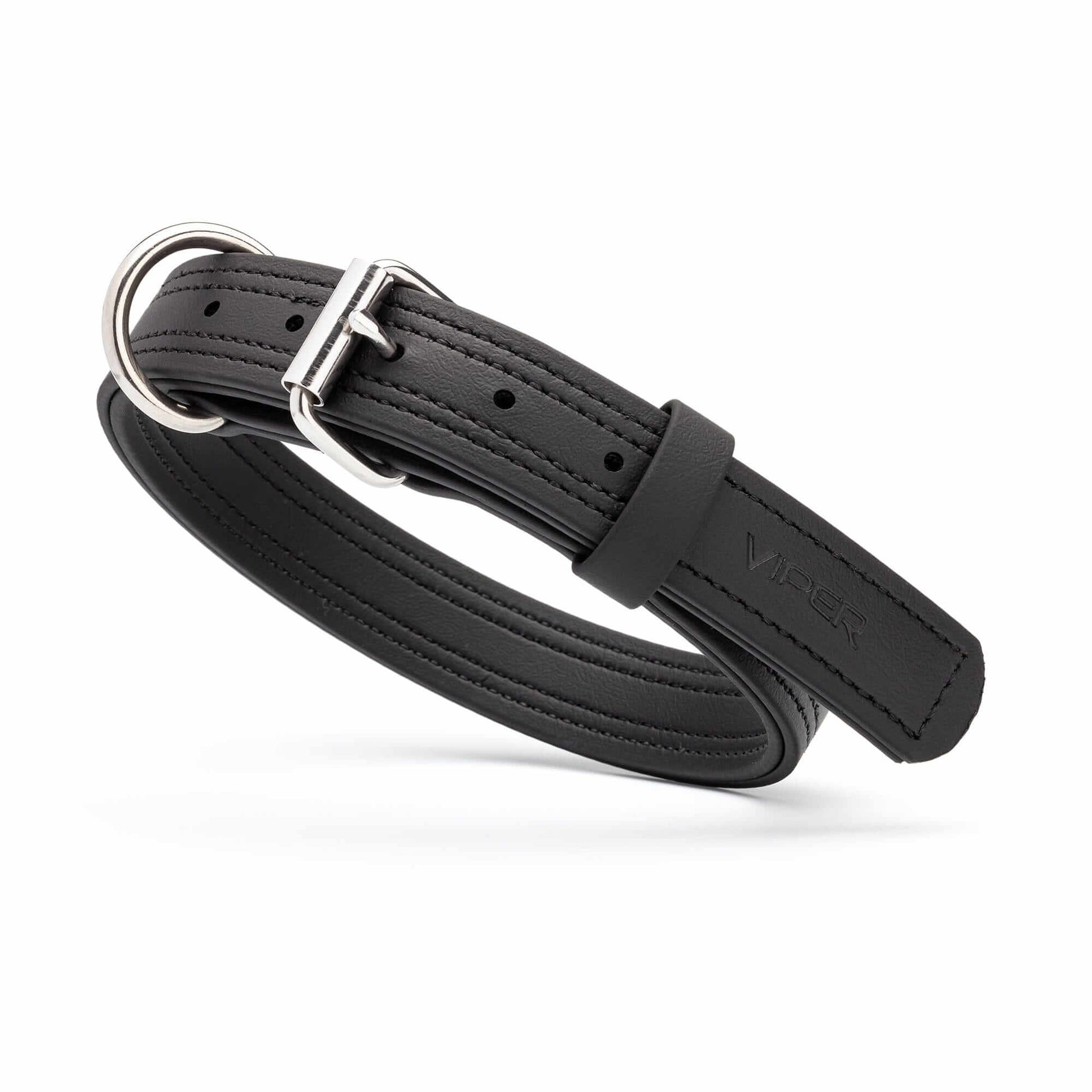 Viper Biothane working dog collar with stainless steel hardware – durable, waterproof, odor-resistant collar for training and working dogs