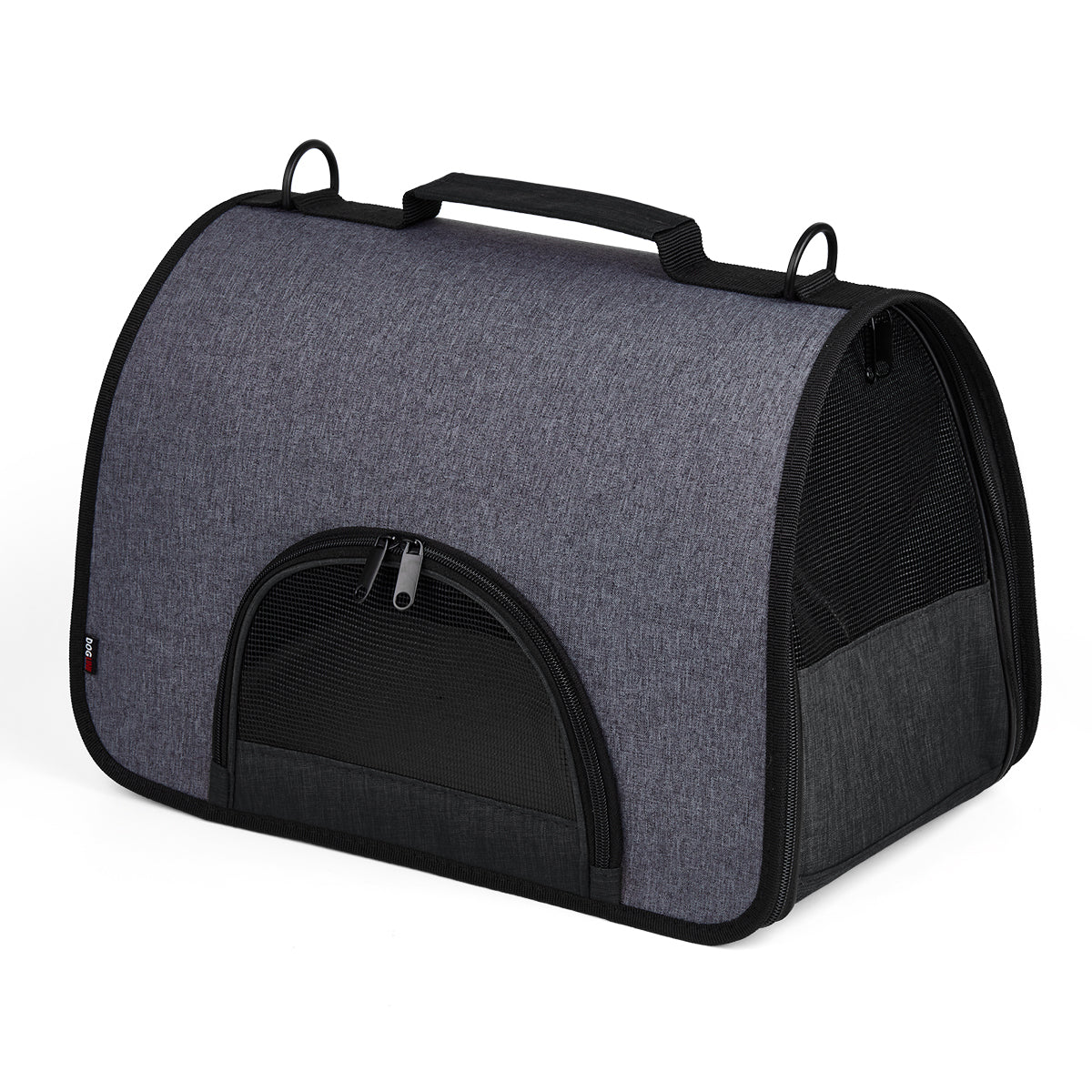 Dual color collapsible pet carrier – lightweight, portable, and easy-to-store carrier for small dogs and cats