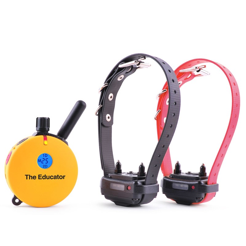 E-Collar ET-402 Educator 2-Dog Remote Trainer – 3/4 Mile Training System - et-402-2-dog-educator-3-4-mile-remote-dog-trainer