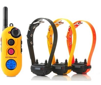 E-Collar EZ-903 Easy Educator 3-Dog Remote Trainer – 1/2 Mile - ez-903-3-dog-easy-educator-remote-dog-trainer
