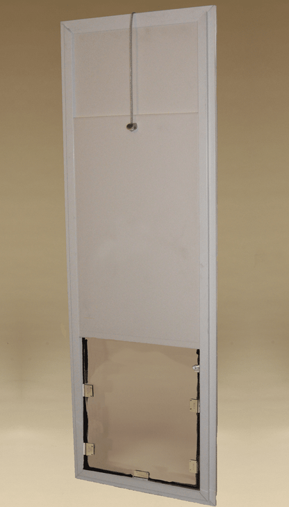 Hale Kennel Pet Door frame — single exterior flap kennel dog door, frame detail