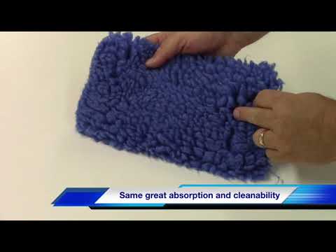 Video showing how to cut and use Magnabox veterinarian bedding pad for crate, Welping box, guinea pig, and rabbit cages.  Soft and absorbent.
