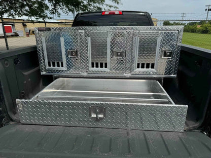 Owens Dog Box 55111 Pro Hunter Triple Compartment Bottom Storage 58"W x 40"D x 28"H - thumbnail_IMG_1630