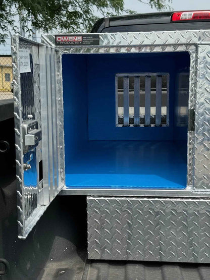 Owens Dog Box 55111 Pro Hunter Triple Compartment Bottom Storage 58"W x 40"D x 28"H - thumbnail_IMG_1631